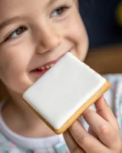 square shaped cookies